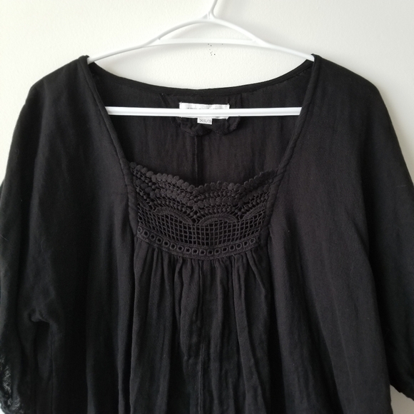 EMERSON FRY India Collection Rosemary Top Size XS/S - Black Organic - Picture 5 of 12